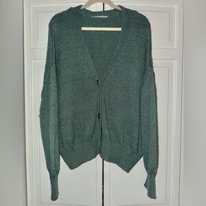Altar'd State Teal Cardigan Sweater